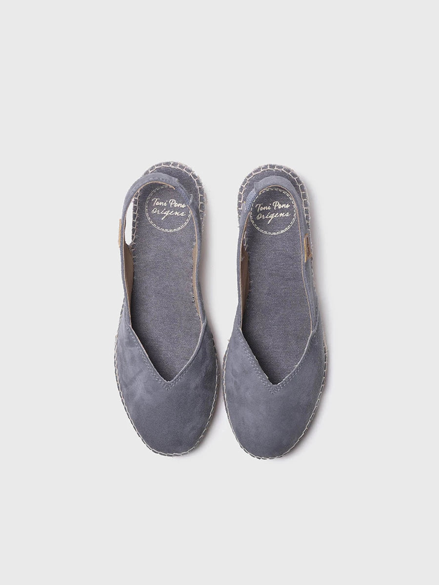  - Alpargata cerrada de cuña en ante para mujer | BETTY-A  - Toni Pons  