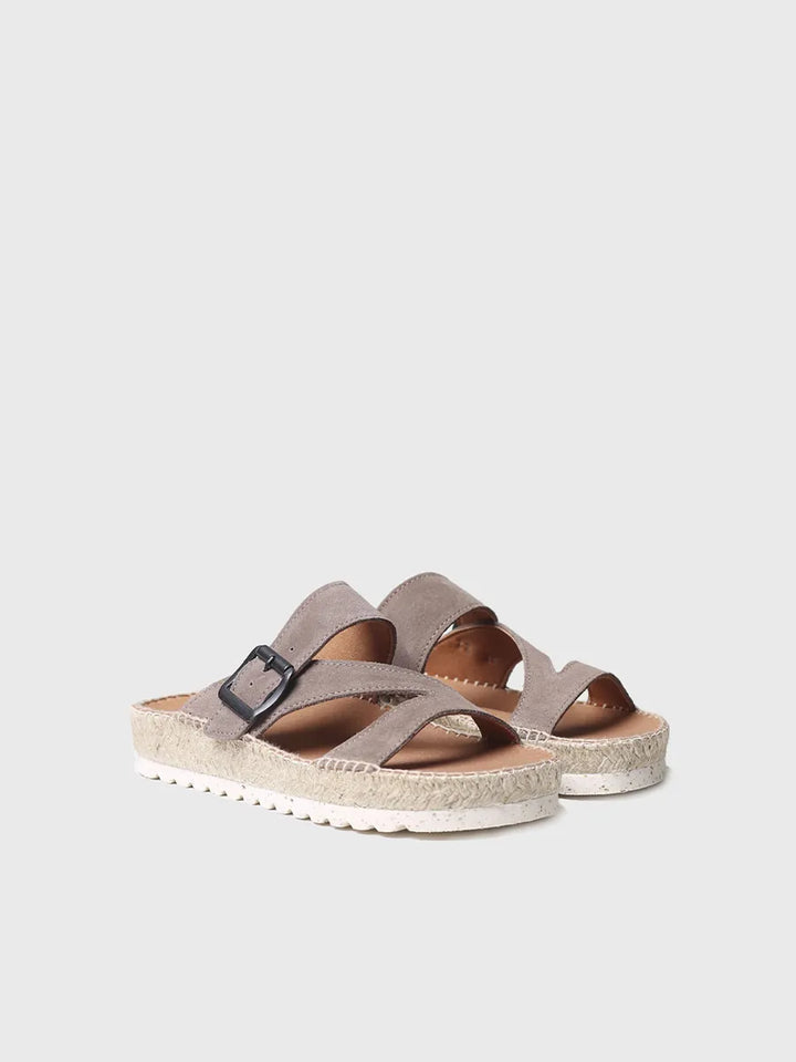 Sandalias mujer - Sandalia plana con tiras cruzadas  - Toni Pons  