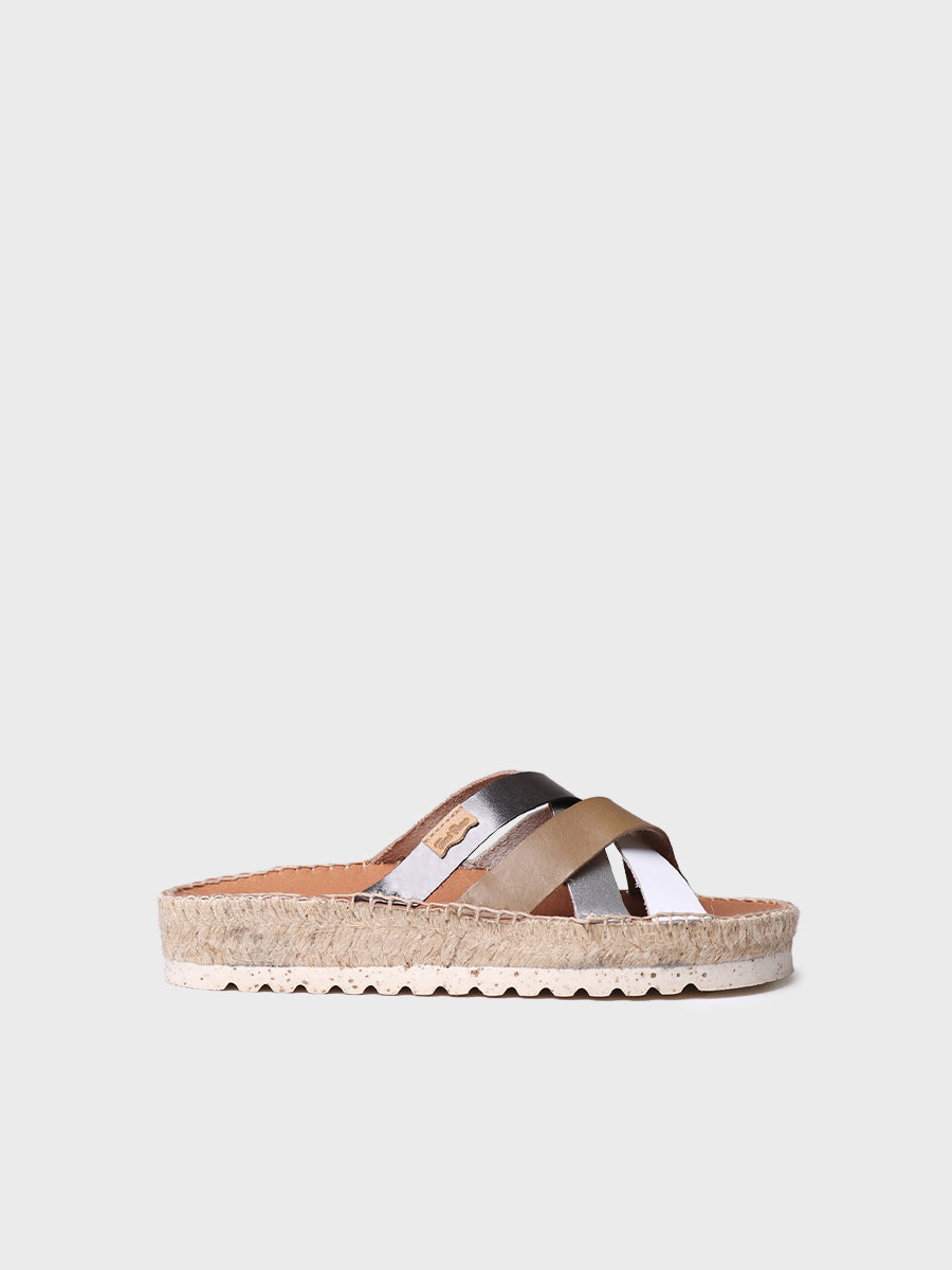 Sandalias mujer - Sandalia de mujer tipo BIO en piel  - Toni Pons  
