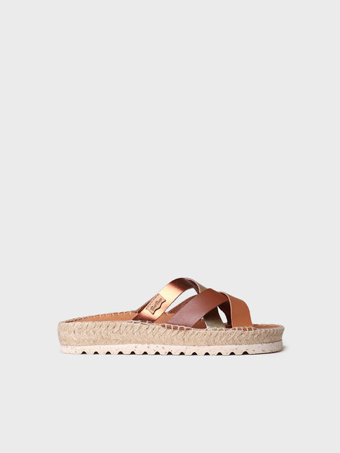 Sandalias mujer - Sandalia de mujer tipo BIO en piel  - Toni Pons  