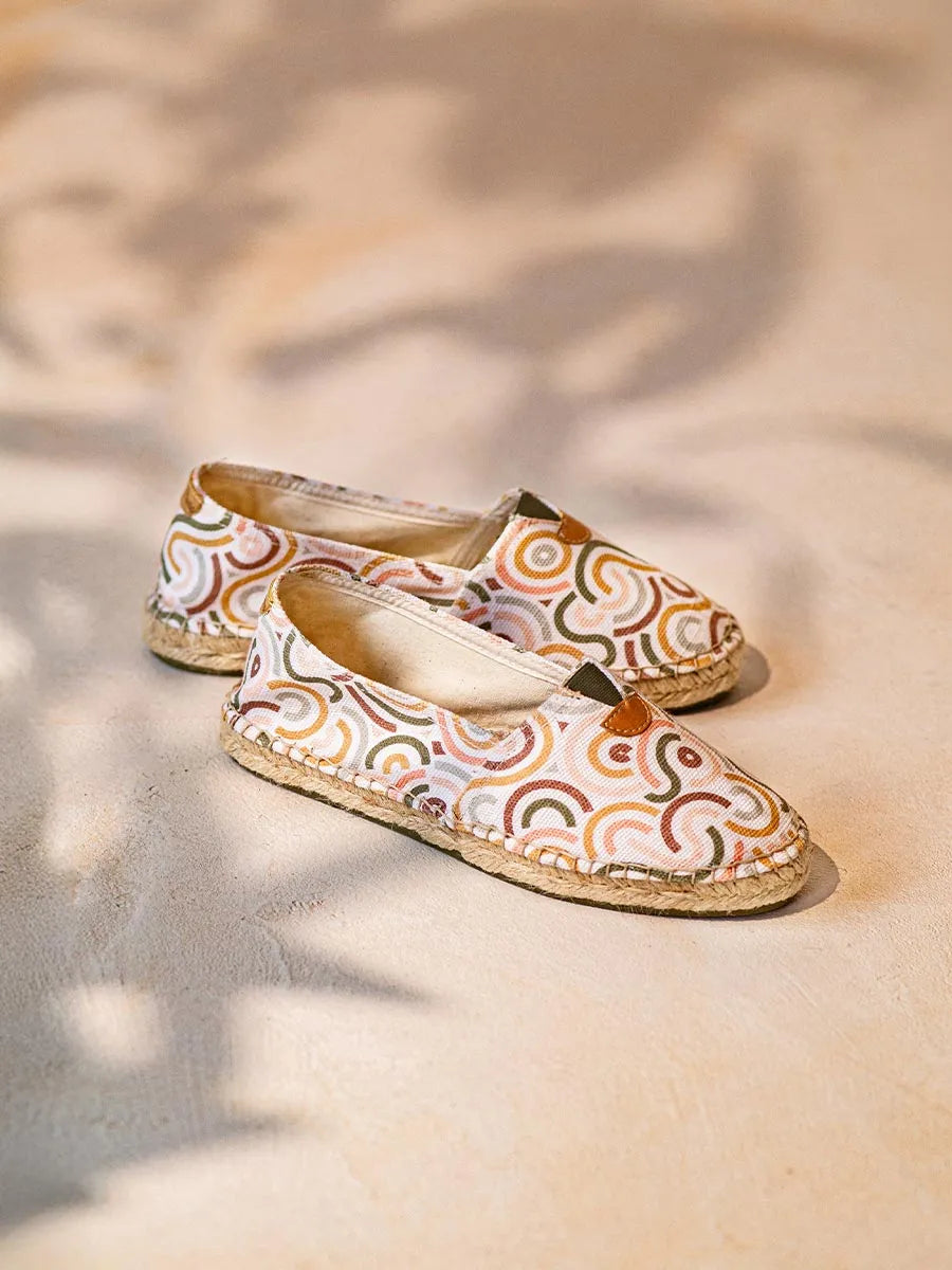 Classic unisex printed espadrilles