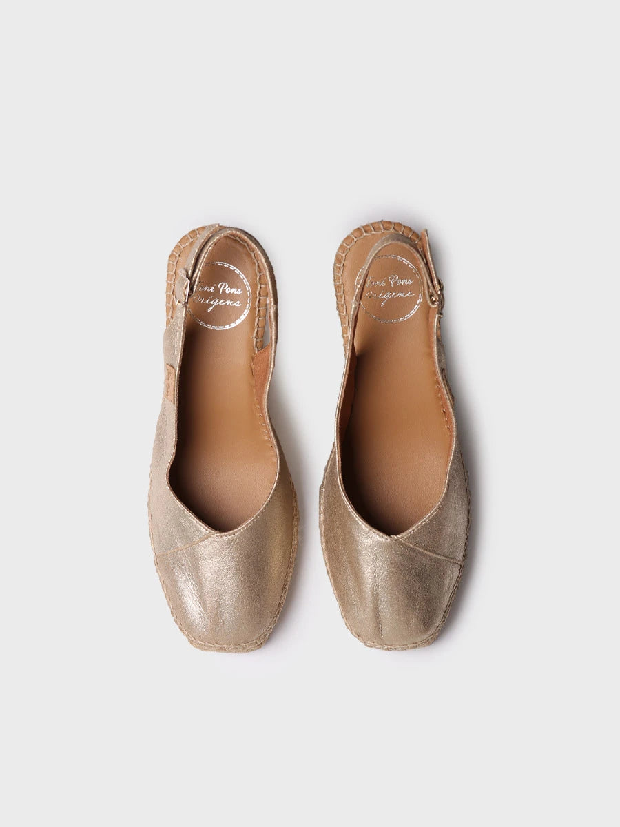  - Alpargatas de cuña cerradas de mujer en piel | BRENDA-AS  - Toni Pons  