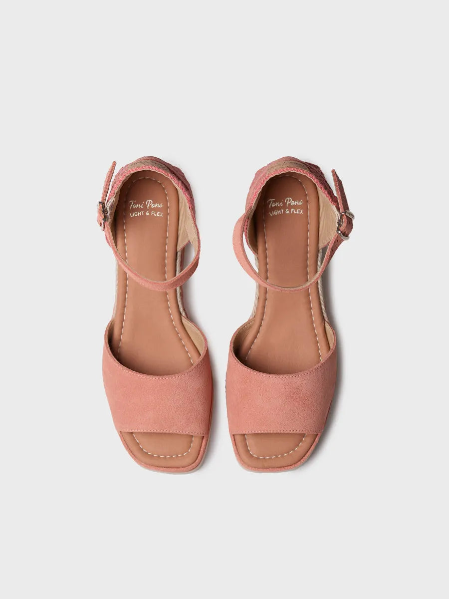  - Alpargatas de cuña de mujer en serraje | BRISA  - Toni Pons  