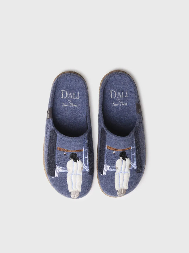 zapatillas de casa mujer - Zapatillas de casa de mujer inspiradas en la obra de Salvador Dalí | CADAQUES  - Toni Pons  