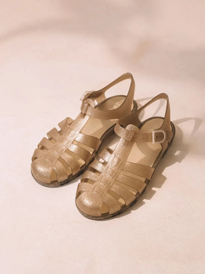 cangrejeras mujer - Cangrejeras impermeables de mujer con purpurina | CALA  - Toni Pons  