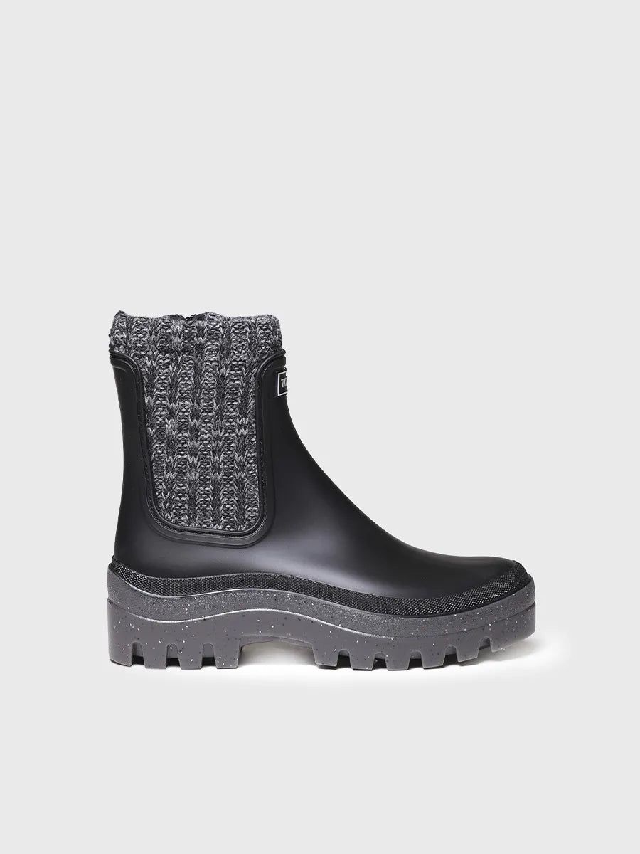 Bottines de pluie pour femme