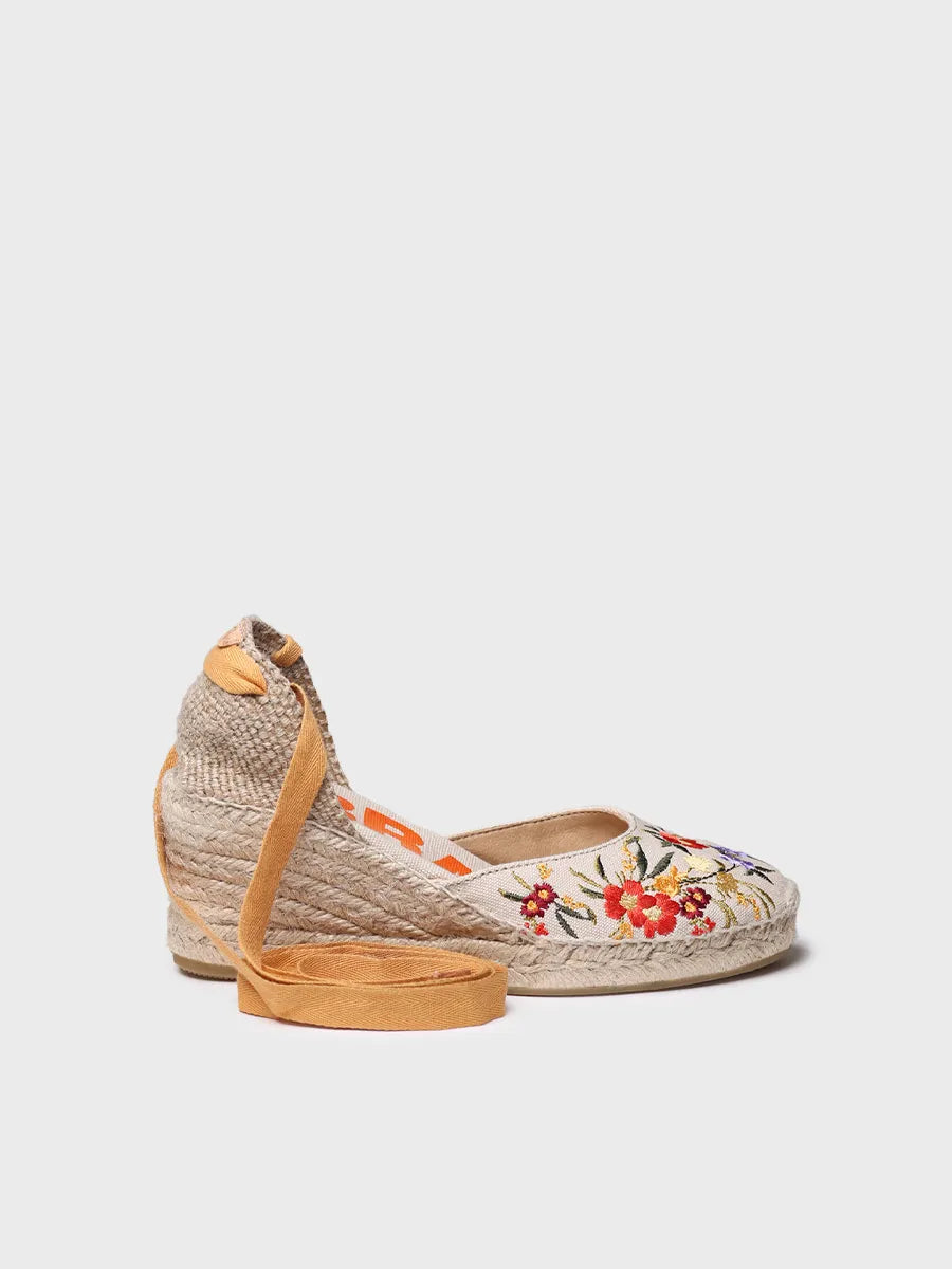 Espadrille valencienne multicolore pour femme 