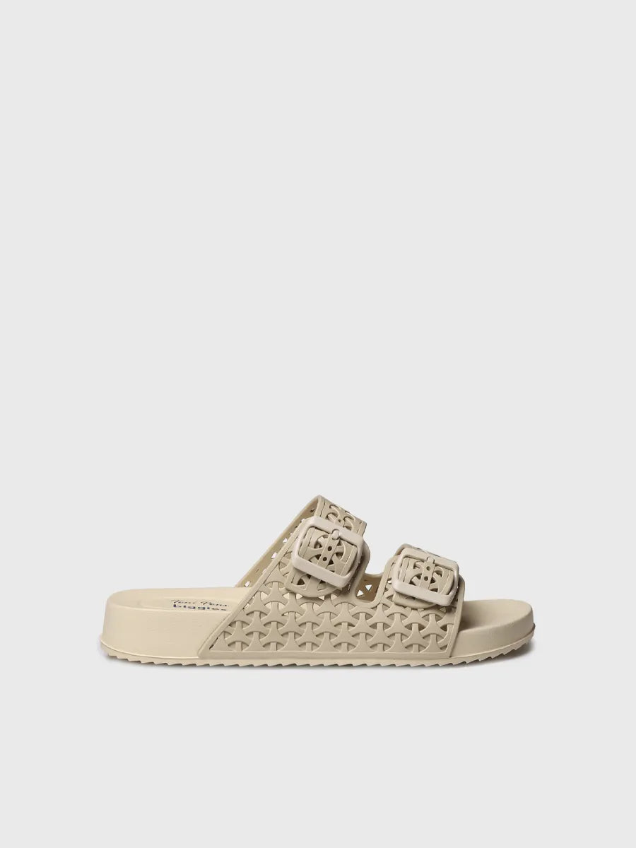  - Sandalias planas de mujer en goma troquelada | CATANIA  - Toni Pons  