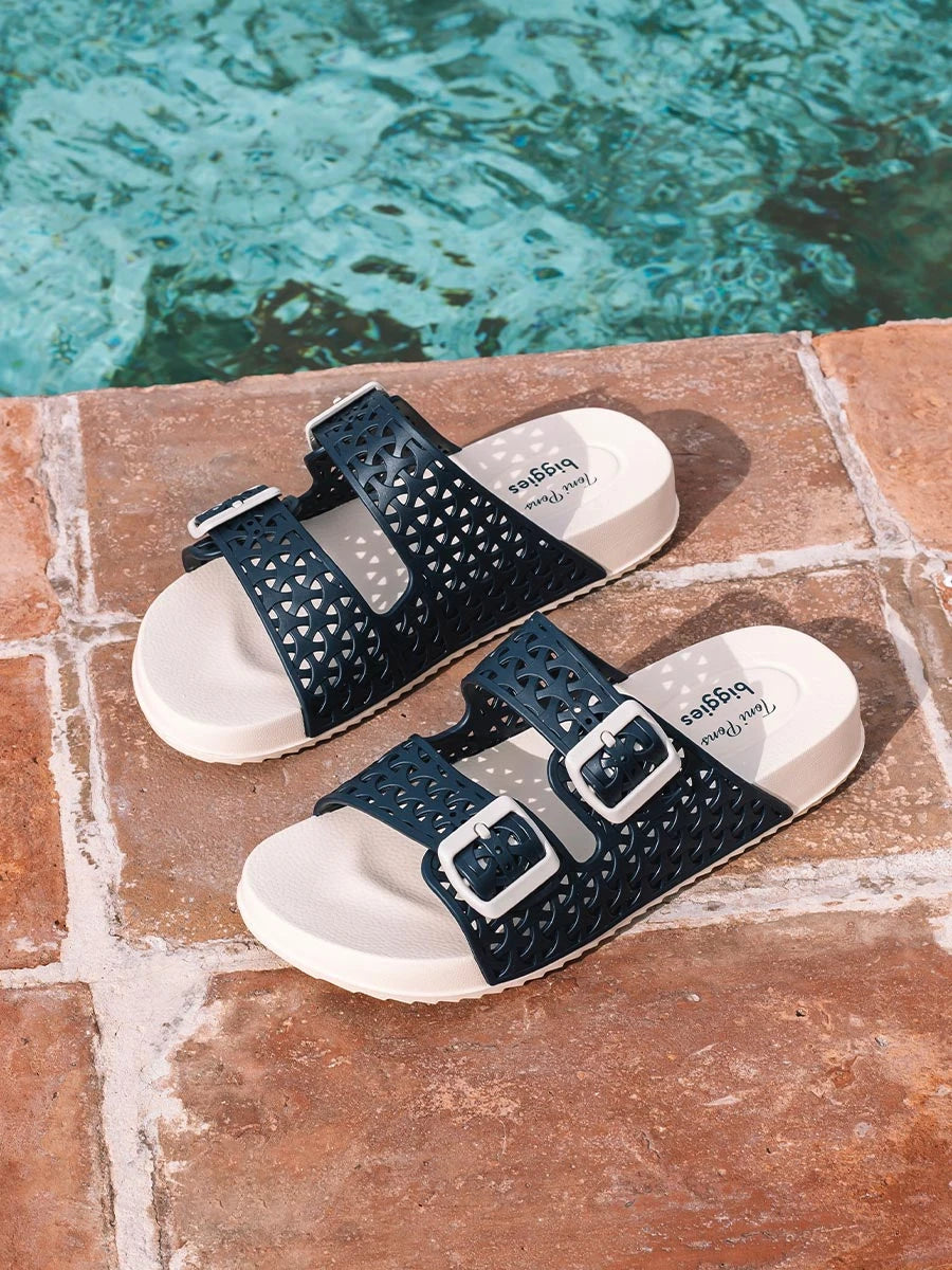  - Sandalias planas de mujer en goma troquelada | CATANIA  - Toni Pons  