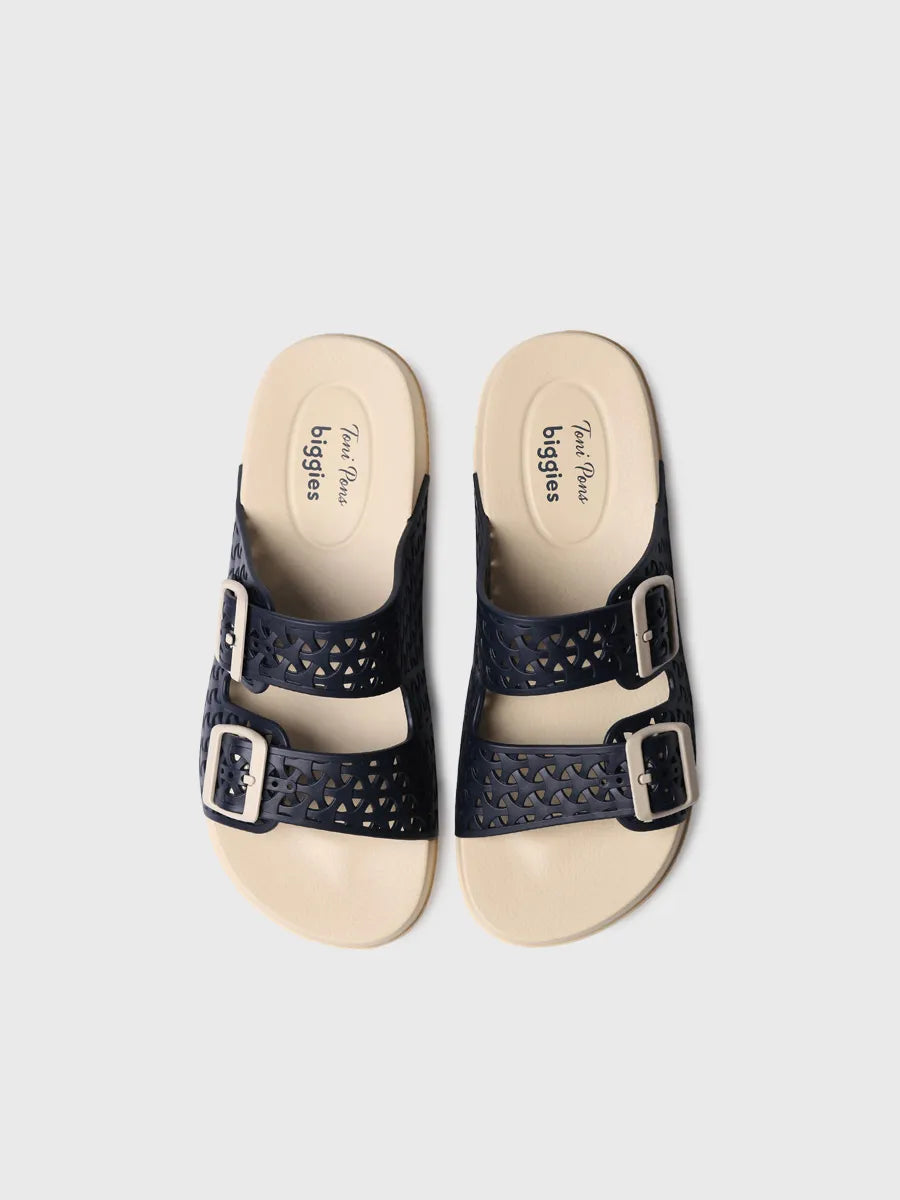  - Sandalias planas de mujer en goma troquelada | CATANIA  - Toni Pons  