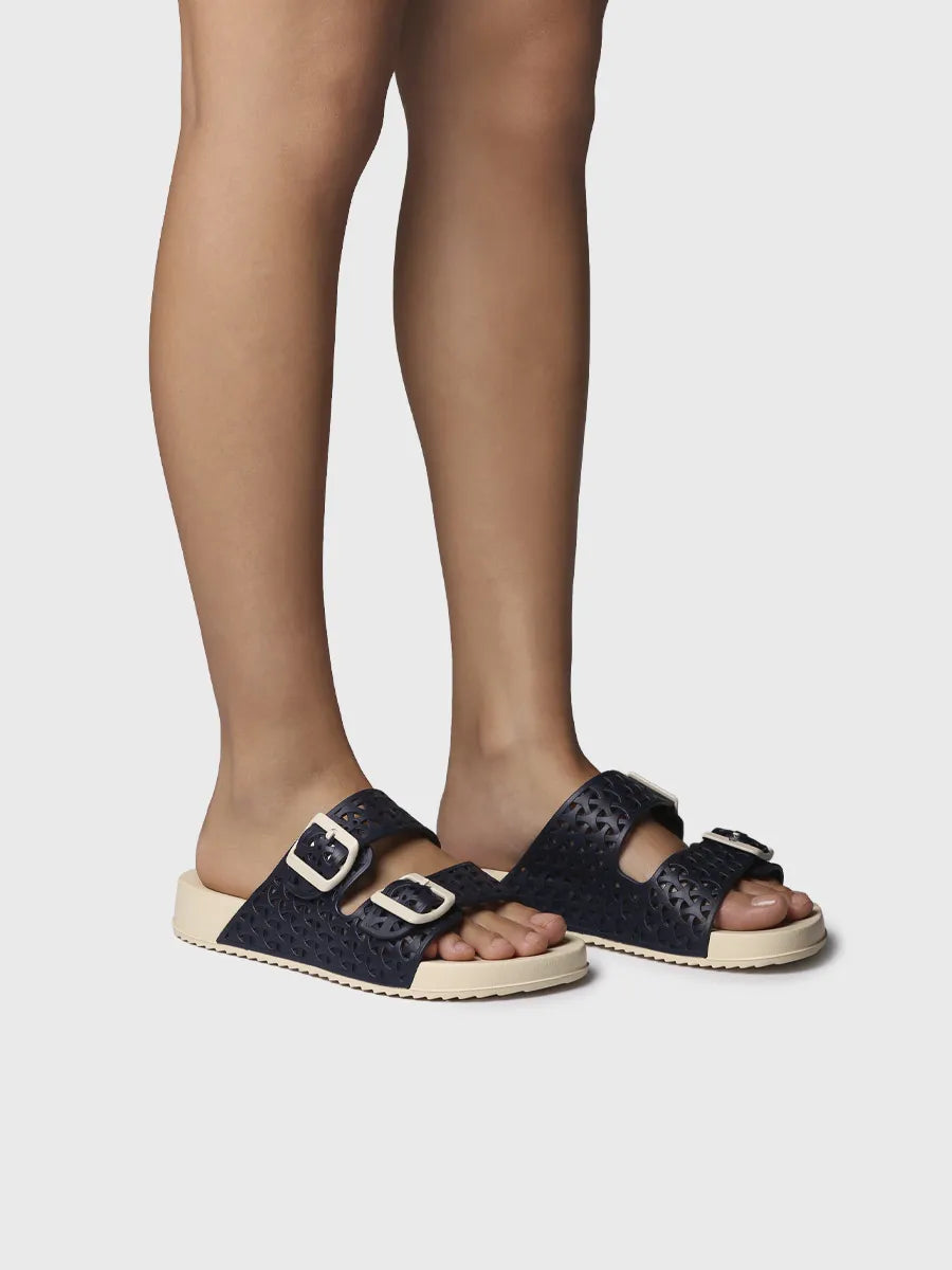  - Sandalias planas de mujer en goma troquelada | CATANIA  - Toni Pons  