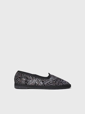 zapatos mujer - Bailarinas de tejido Jacquard aterciopelado para mujer | CATIA  - Toni Pons  