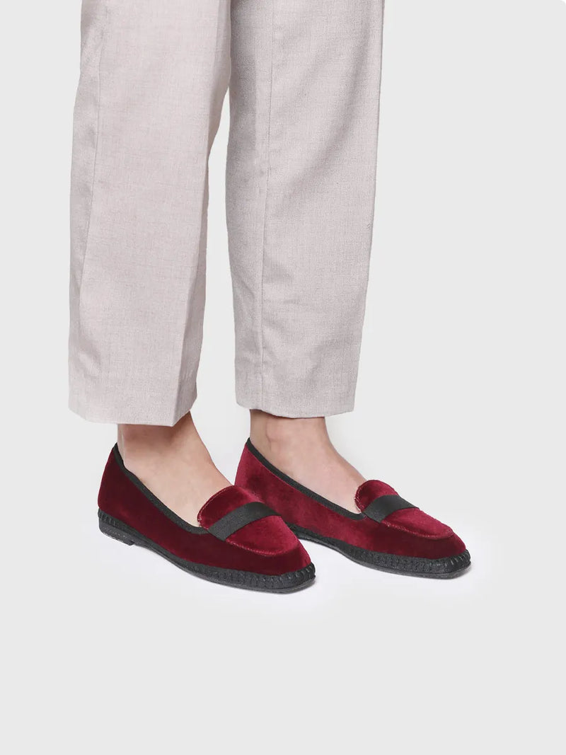 zapatos mujer - Mocasines de terciopelo para mujer | CELINE  - Toni Pons  