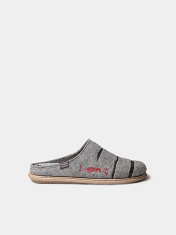 Zapatillas de casa hombre - Zapatillas tipo zueco para hombre de Snoopy | CHARLIE  - Toni Pons  