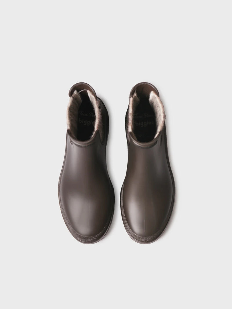 Botines mujer - Botín de agua en goma con elásticos tweed para mujer | CHARLOTTE  - Toni Pons  