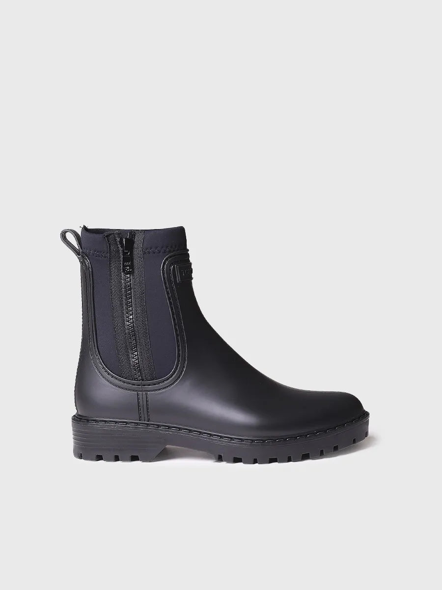 Women's Neoprene and Rubber rain Ankle boot