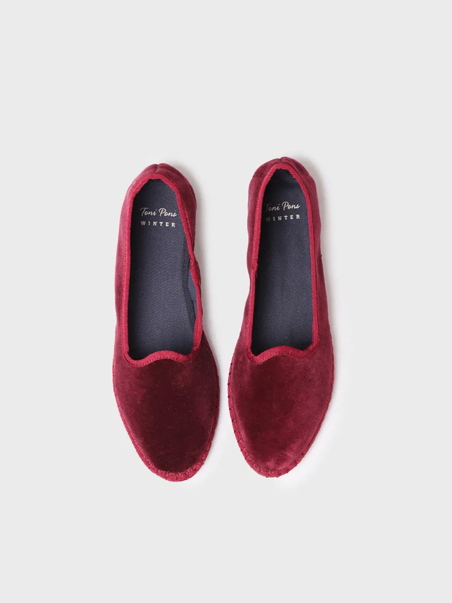 Ballerina aus Samt für Damen - CLAUDINA