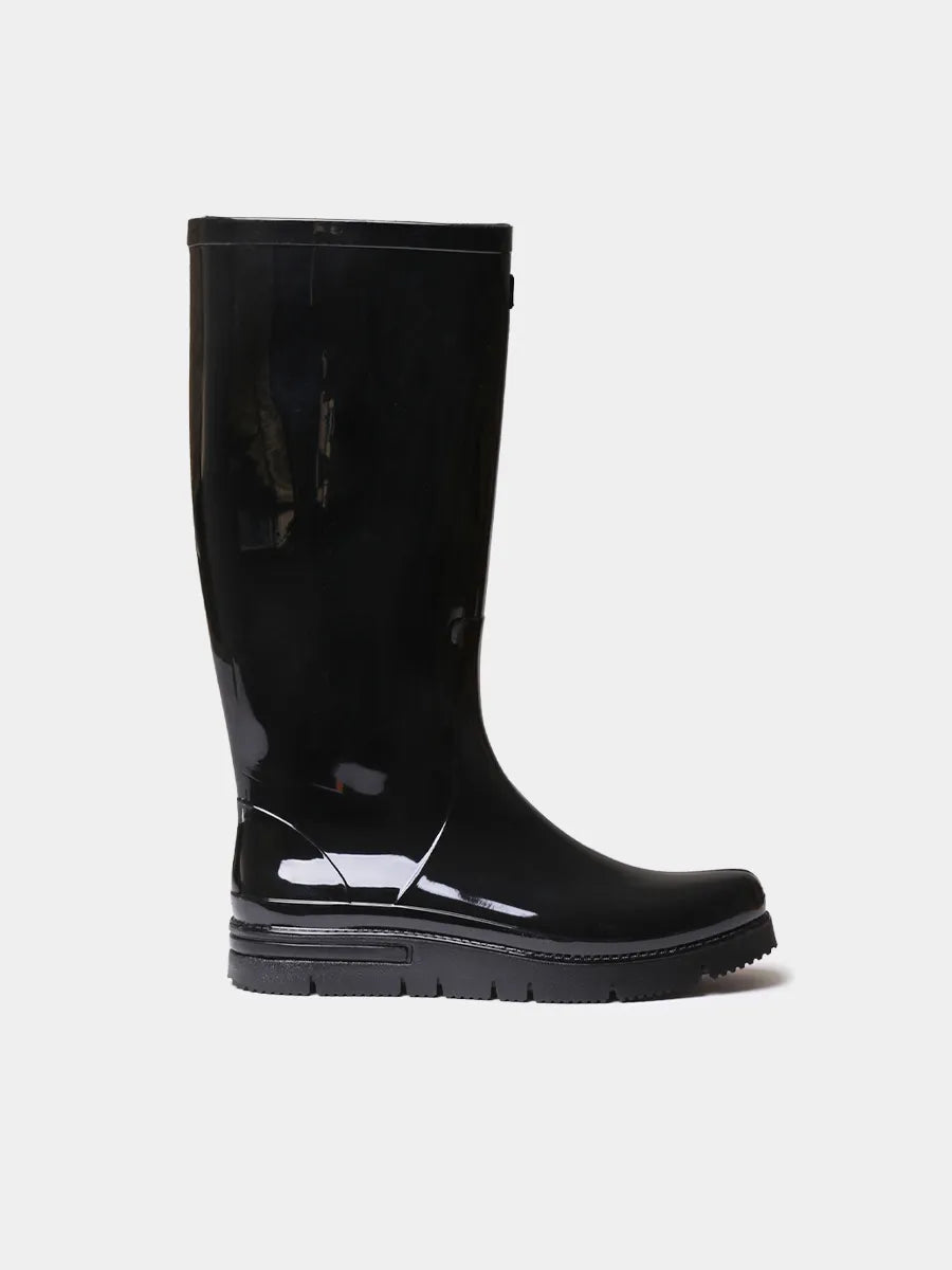 Botas mujer - Bota de agua para mujer en goma con acabado brillante | CLERMONT  - Toni Pons  