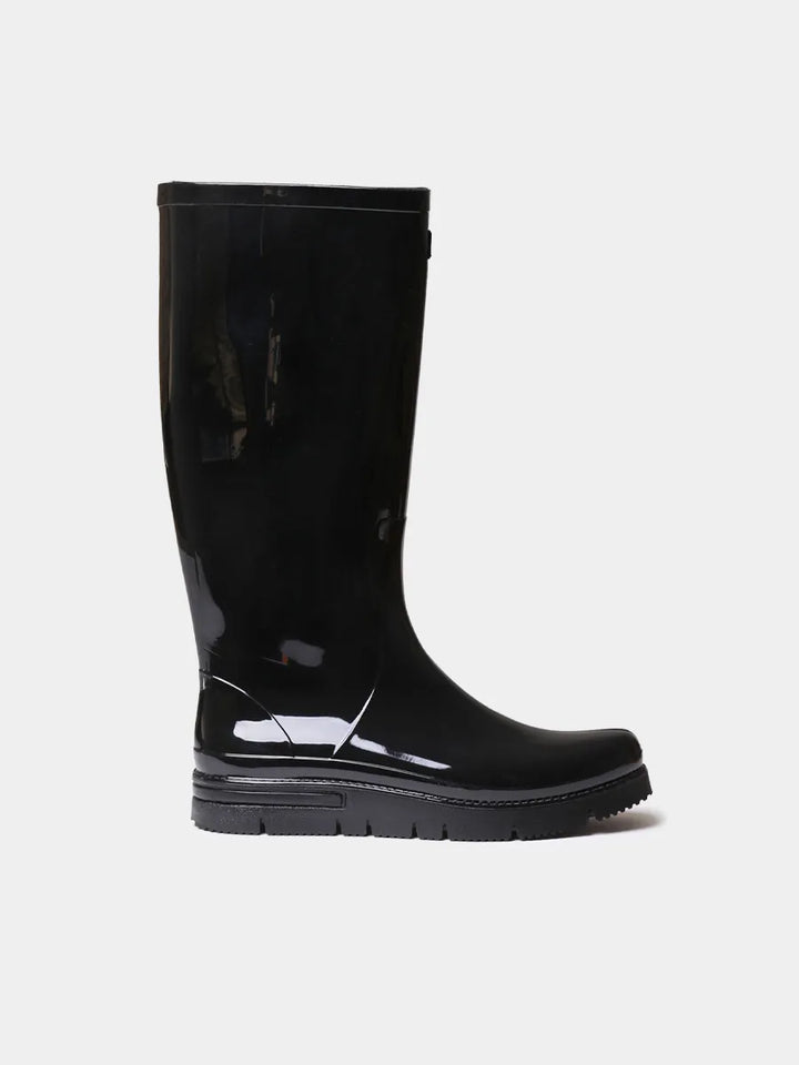 Botas mujer - Bota de agua para mujer en goma con acabado brillante | CLERMONT  - Toni Pons  