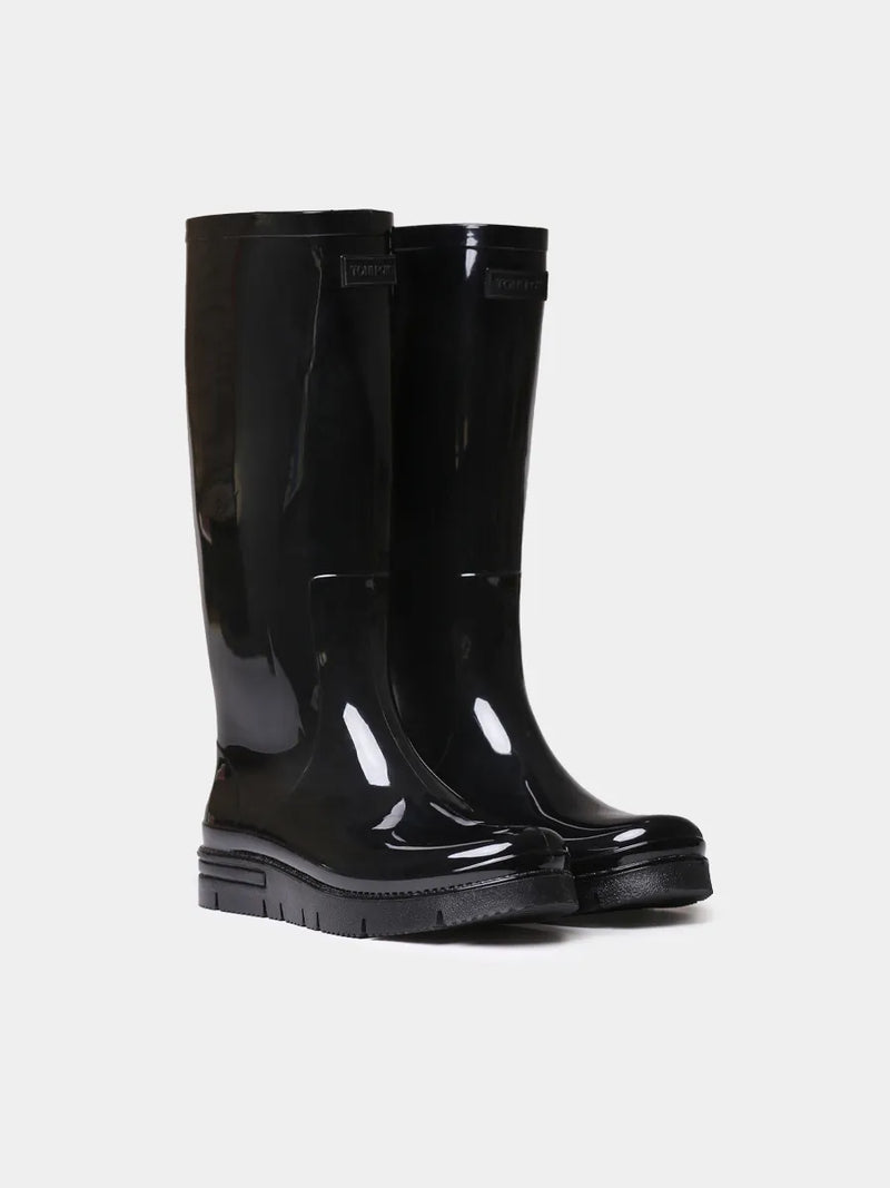 Botas mujer - Bota de agua para mujer en goma con acabado brillante | CLERMONT  - Toni Pons  