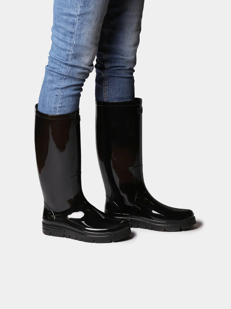 Botas mujer - Bota de agua para mujer en goma con acabado brillante | CLERMONT  - Toni Pons  