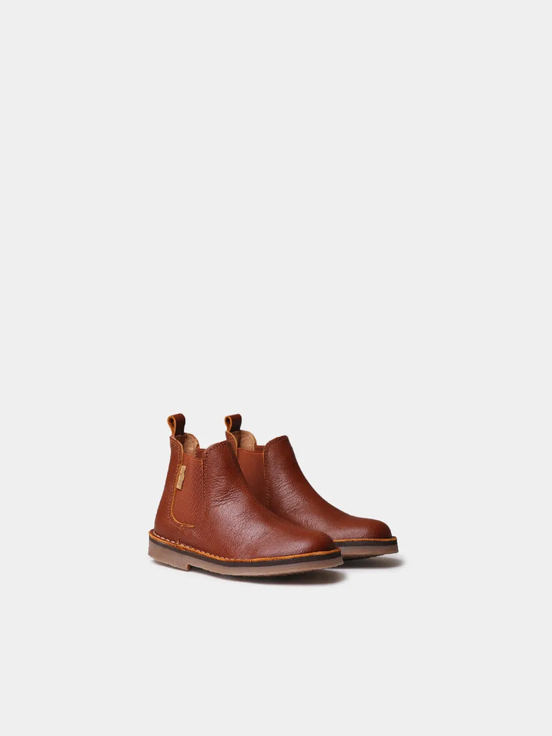 Botines infantil - Botín Chelsea para niños en piel | CORA-PO  - Toni Pons  