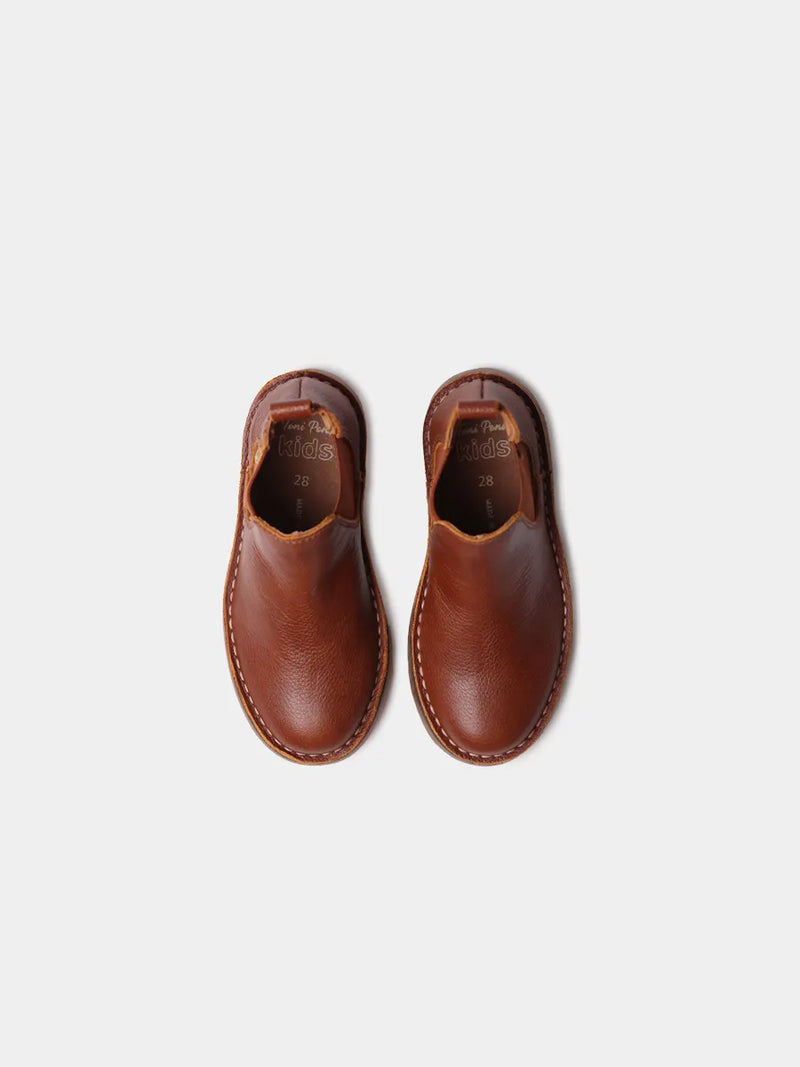 Botines infantil - Botín Chelsea para niños en piel | CORA-PO  - Toni Pons  