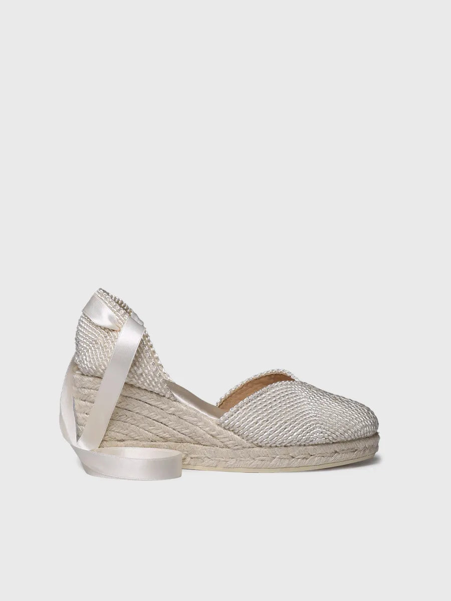  - Alpargatas de novia de mujer con cintas | CORALIE  - Toni Pons  