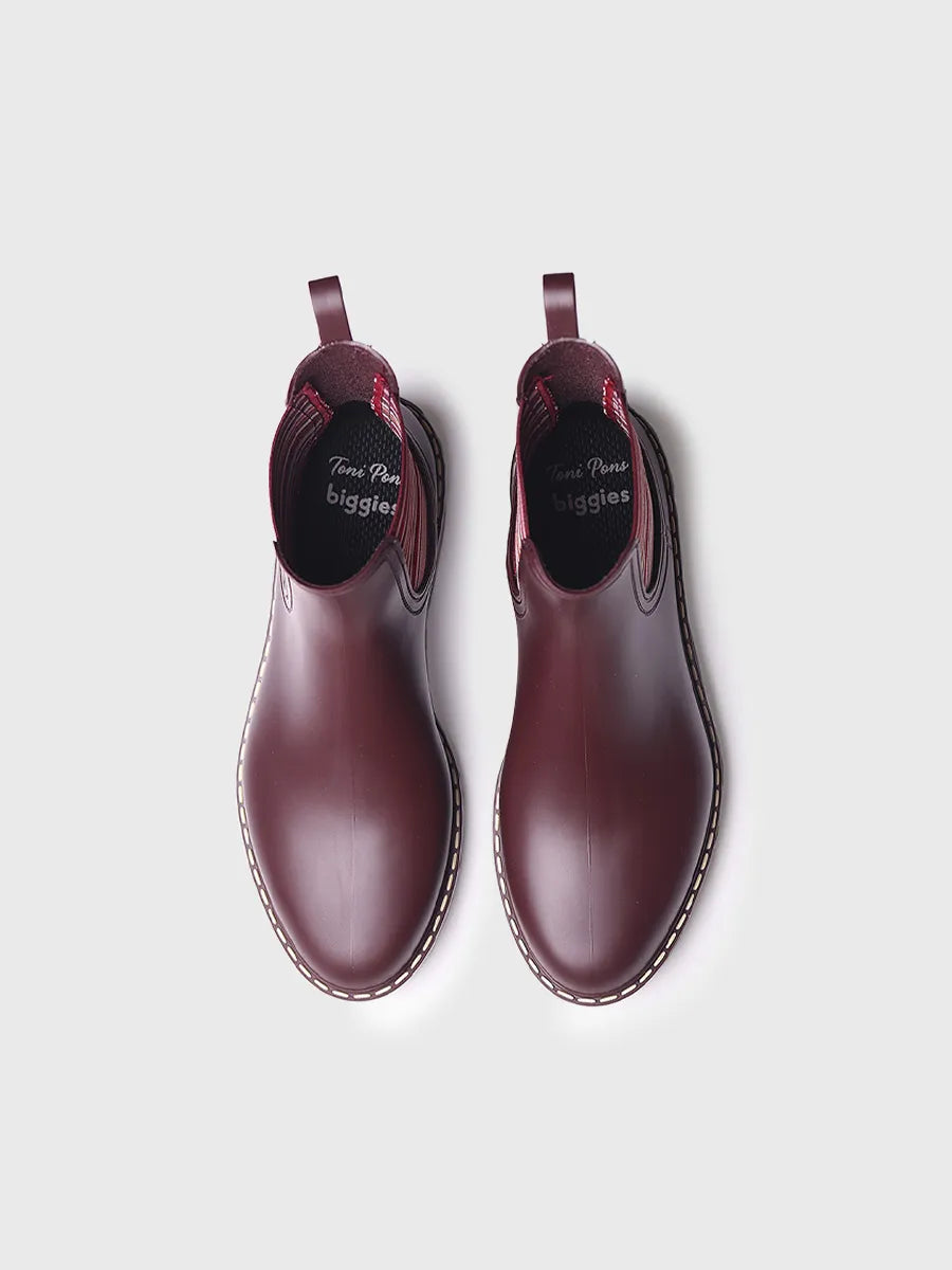 Botte en caoutchouc pour femme