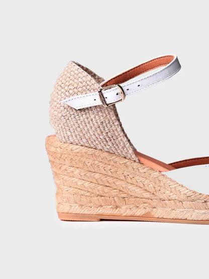 Espadrille fermée en cuir 