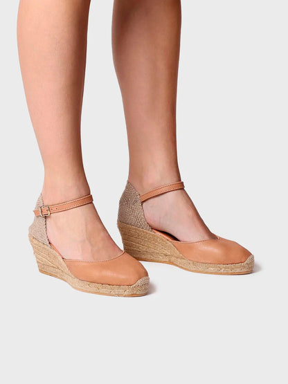 Espadrillas in pelle chiuse 