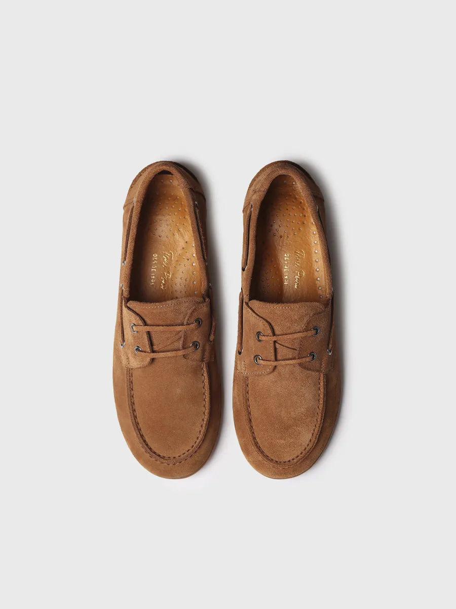  - Náuticos de mujer en serraje con cordones de piel | CRIS-SE  - Toni Pons  