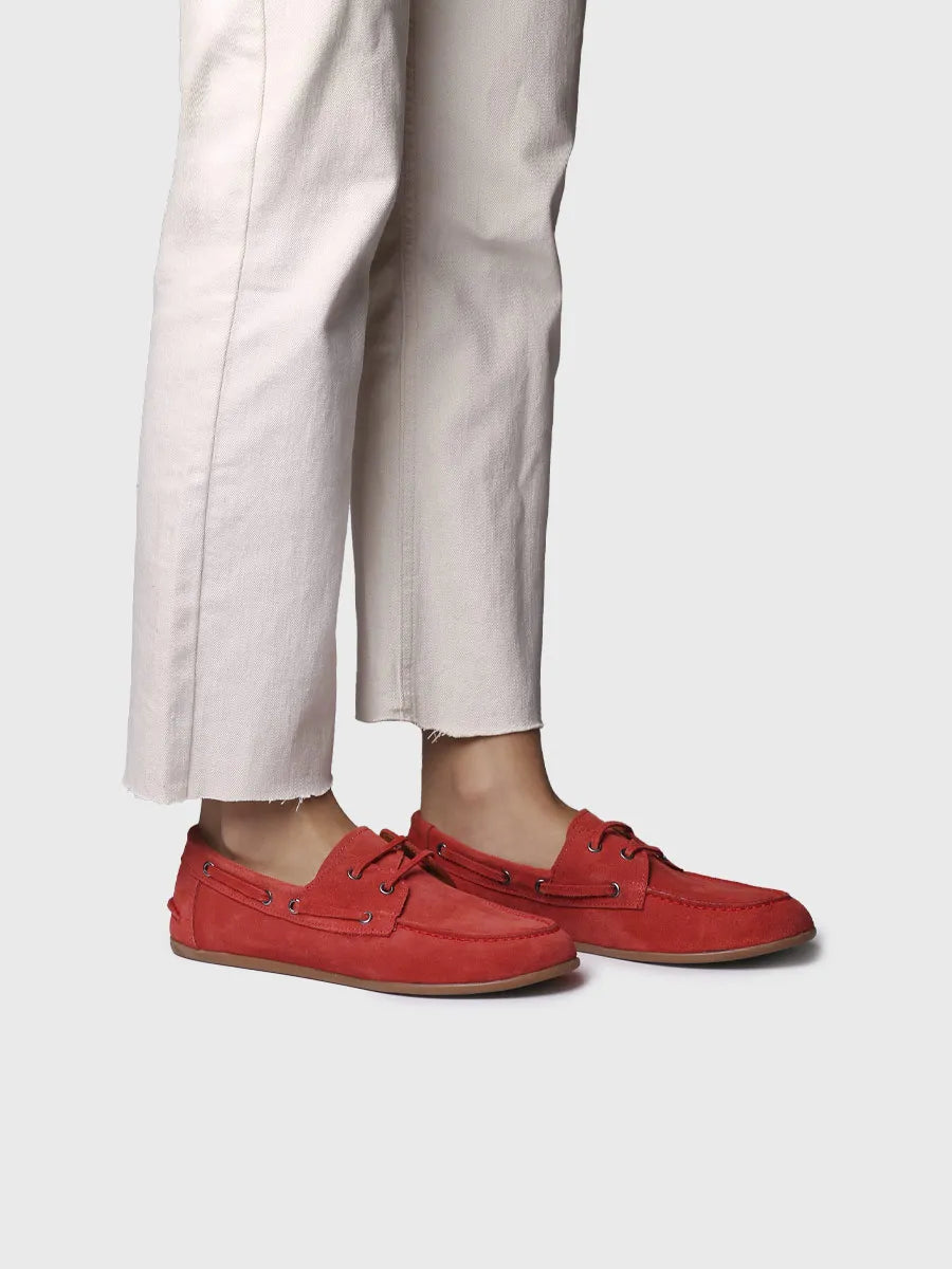  - Náuticos de mujer en serraje con cordones de piel | CRIS-SE  - Toni Pons  