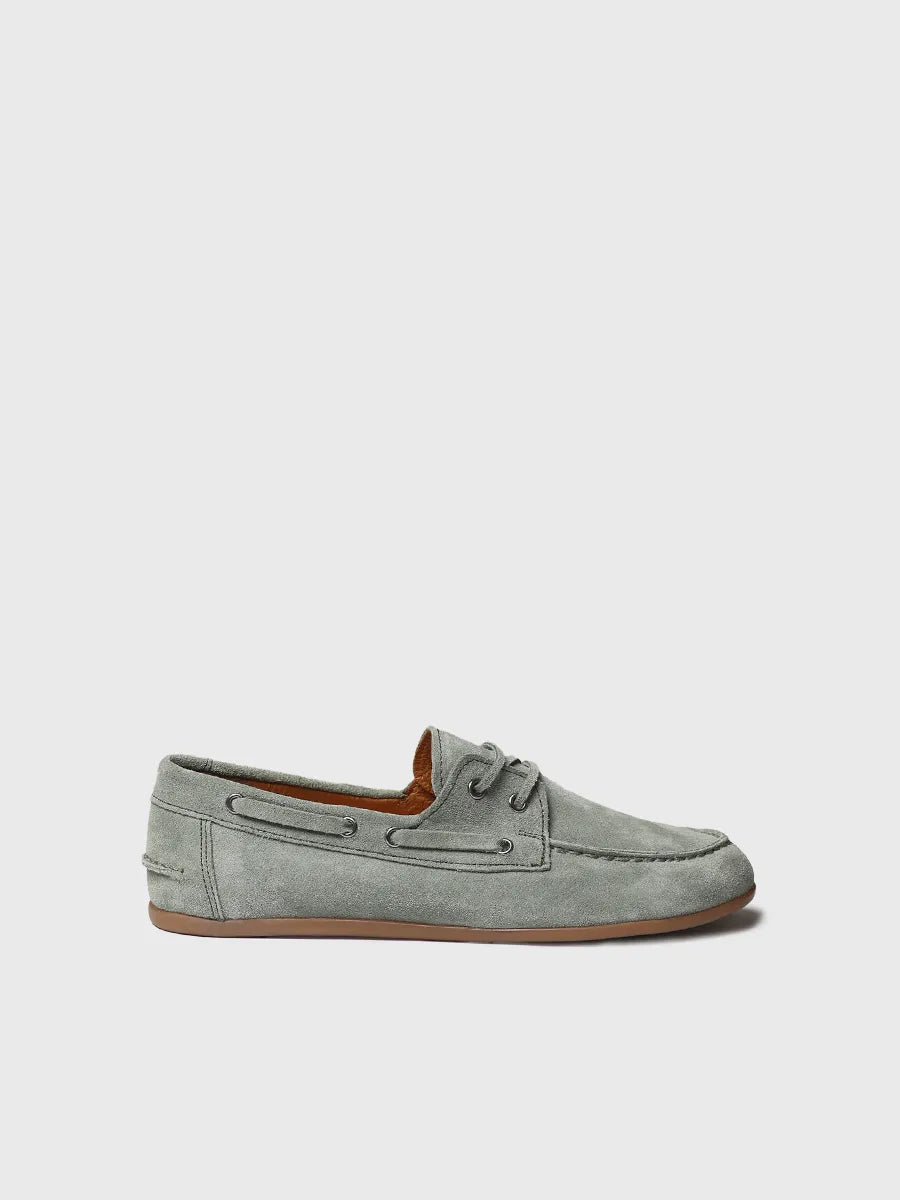  - Náuticos de mujer en serraje con cordones de piel | CRIS-SE  - Toni Pons  