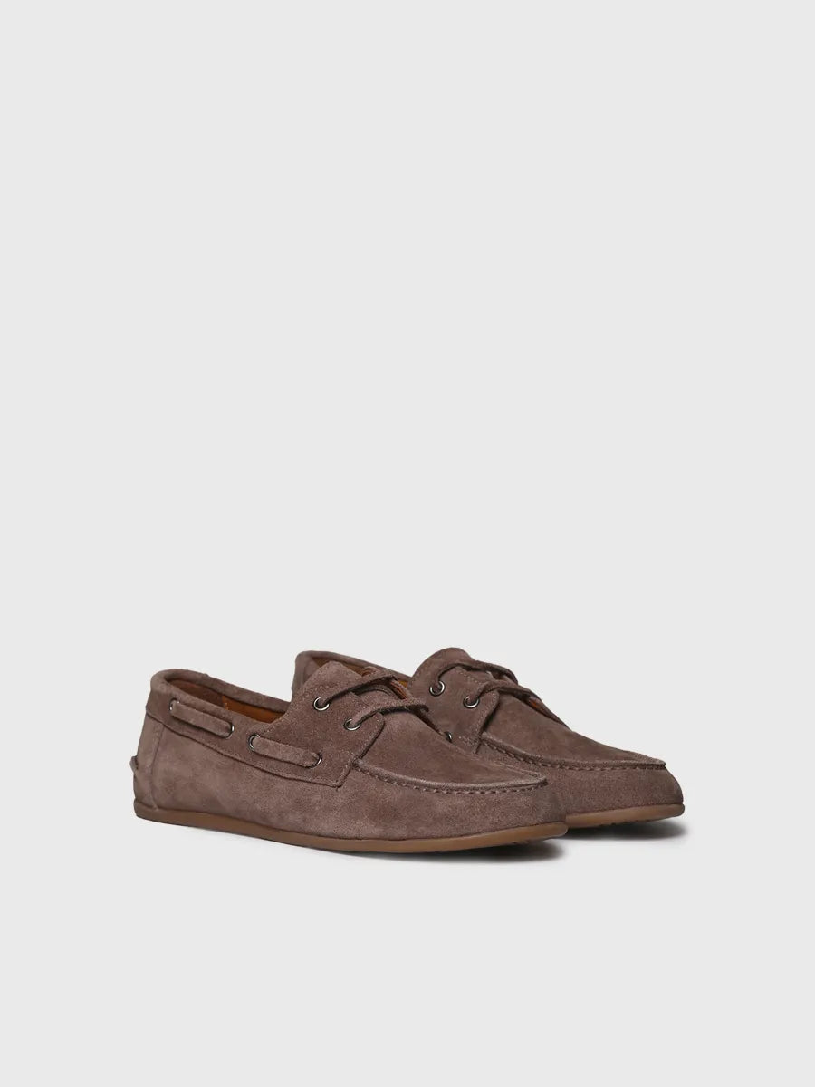  - Náuticos de mujer en serraje con cordones de piel | CRIS-SE  - Toni Pons  