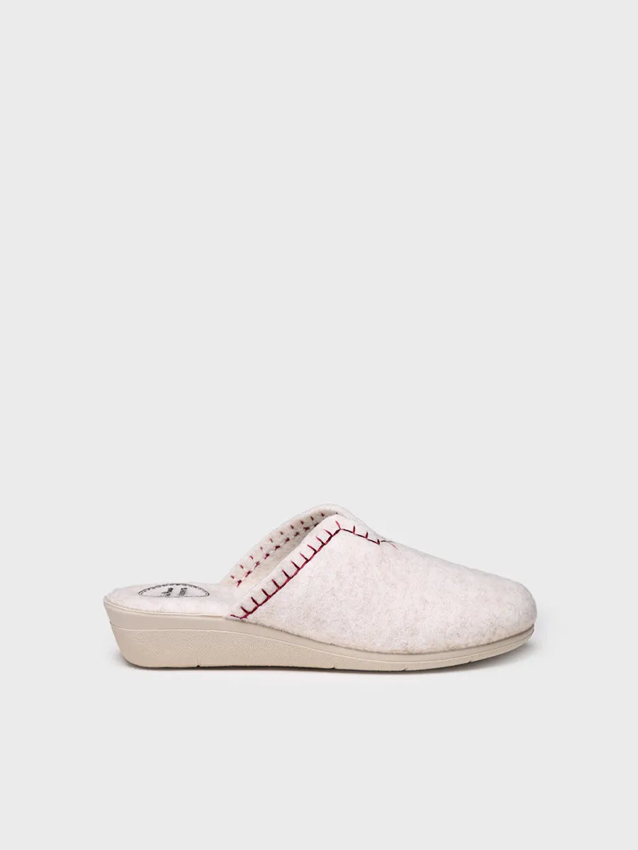 zapatillas de casa mujer - Zapatilla tipo zueco para mujer en fieltro reciclado | CUNIT-FR  - Toni Pons  