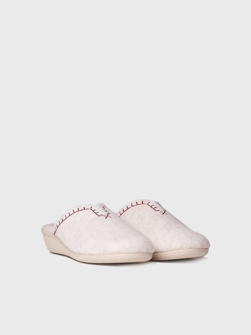 zapatillas de casa mujer - Zapatilla tipo zueco para mujer en fieltro reciclado | CUNIT-FR  - Toni Pons  
