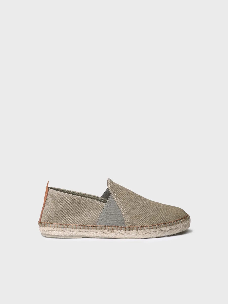 Espadrille homme en tissu 