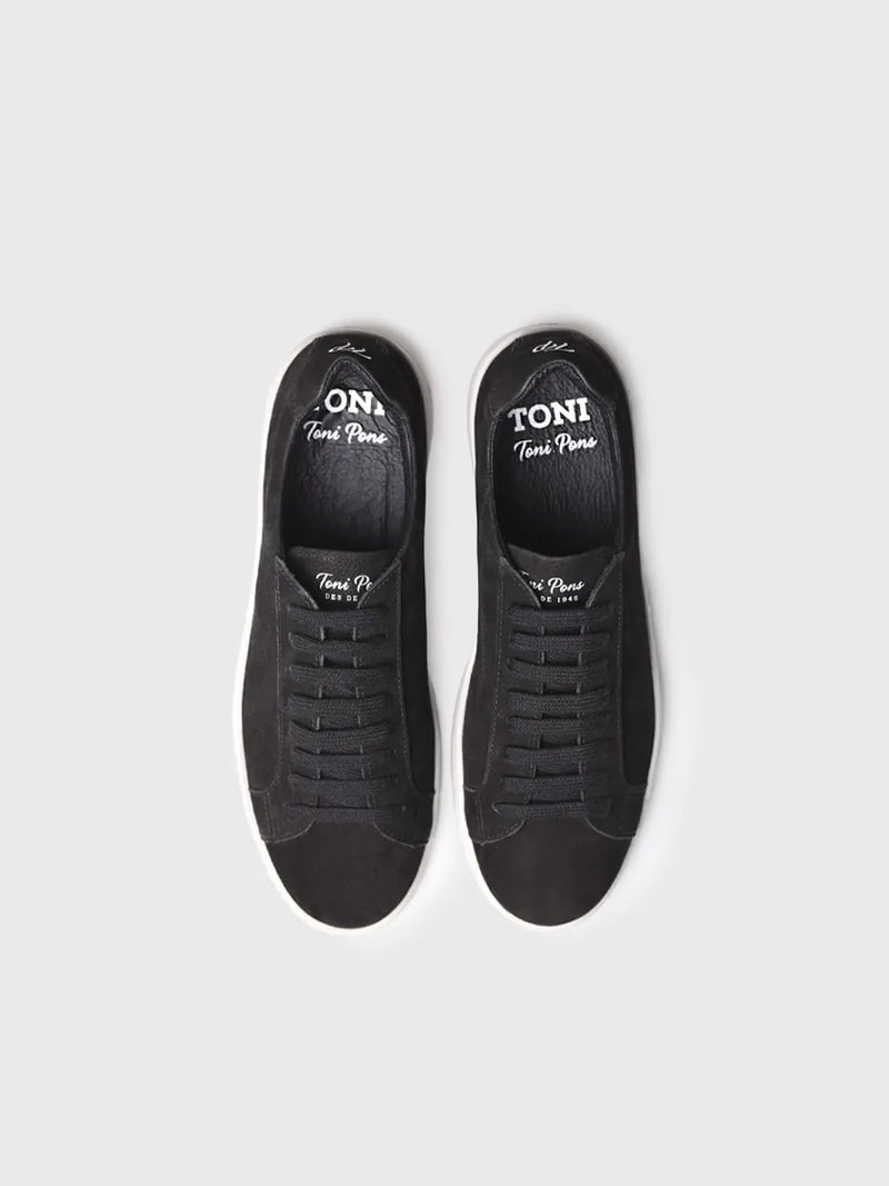 zapatos de cordones hombre - Zapatilla para hombre en piel nobuck con cordones | DALMAU  - Toni Pons  