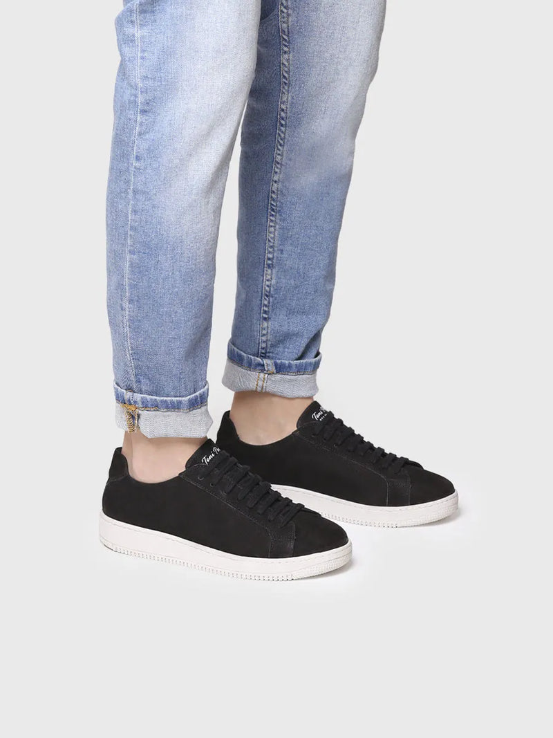 zapatos de cordones hombre - Zapatilla para hombre en piel nobuck con cordones | DALMAU  - Toni Pons  