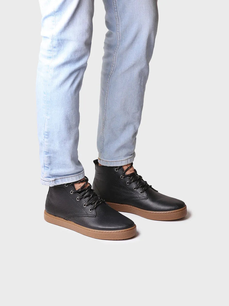 botines hombre - Botines con cordones para hombre en piel | DALTON-PO  - Toni Pons  