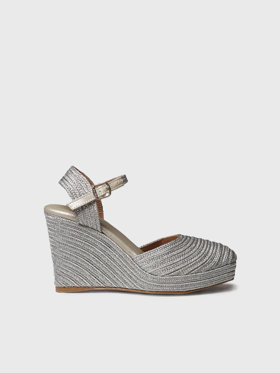  - Alpargatas de cuña de mujer metalizadas | DAMARIS  - Toni Pons  