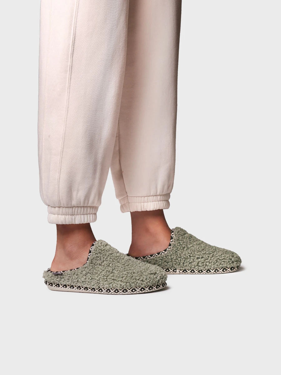 Zapatillas de casa mujer - Slipper en borrego para mujer | DARLA-SB  - Toni Pons  