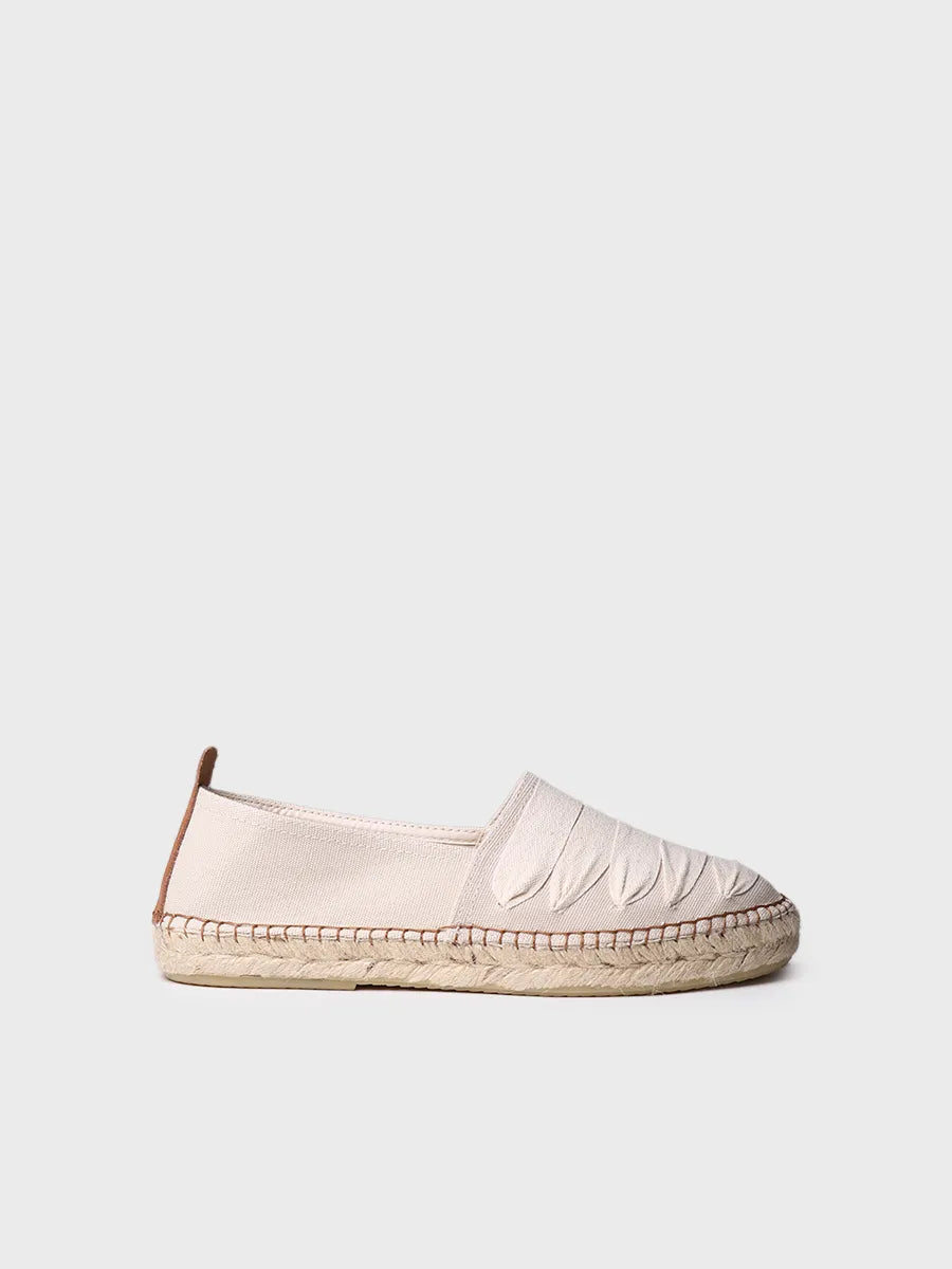 Espadrille with ribbon detail for men