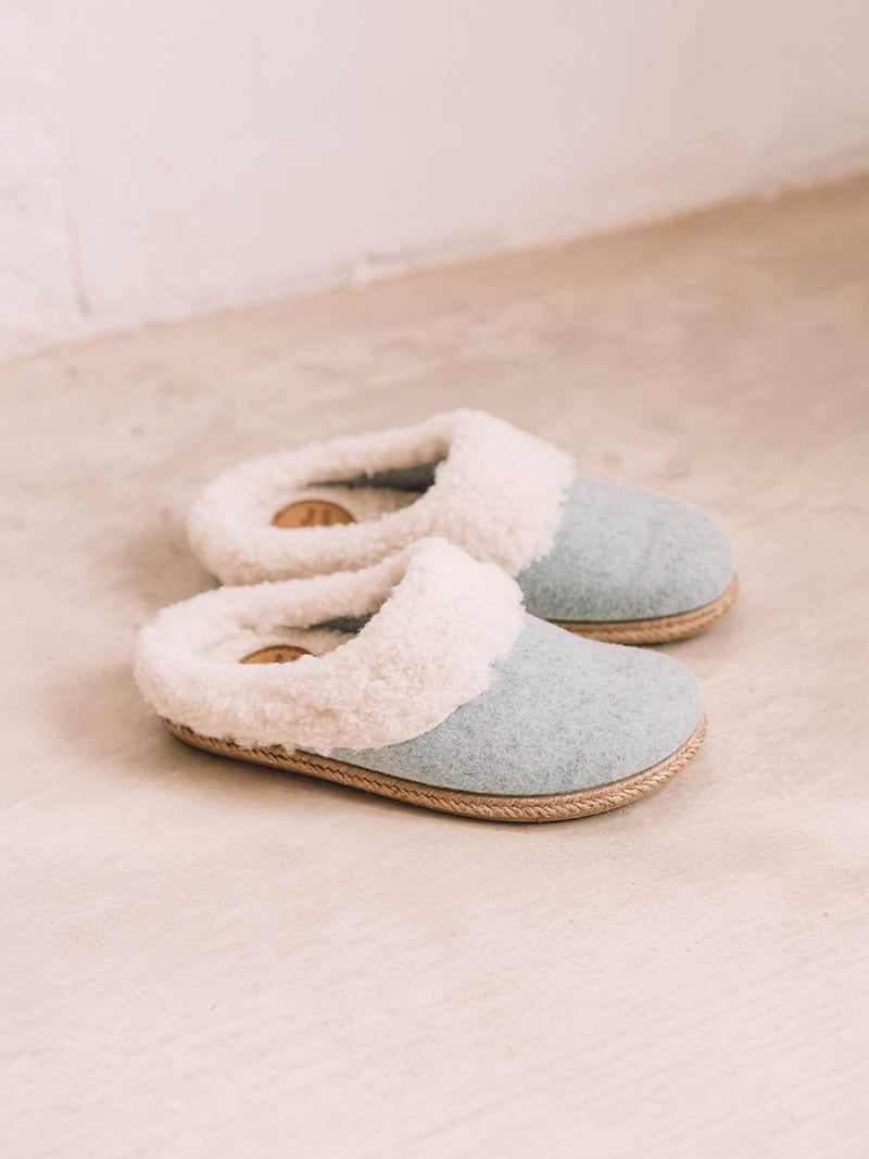 zapatillas de casa mujer - Slippers para mujer en fieltro y borrego | DELI-BF  - Toni Pons  