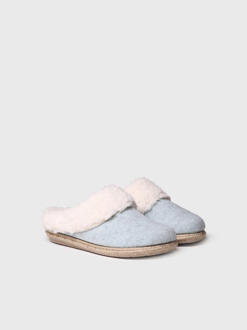 zapatillas de casa mujer - Slippers para mujer en fieltro y borrego | DELI-BF  - Toni Pons  