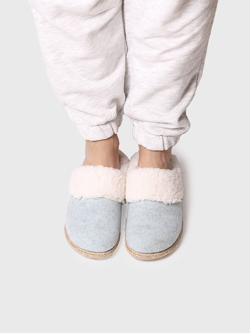 zapatillas de casa mujer - Slippers para mujer en fieltro y borrego | DELI-BF  - Toni Pons  