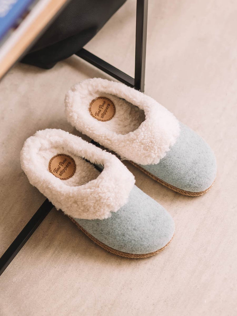 zapatillas de casa mujer - Slippers para mujer en fieltro y borrego | DELI-BF  - Toni Pons  