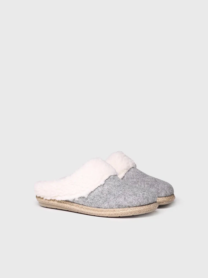 zapatillas de casa mujer - Slippers para mujer en fieltro y borrego | DELI-BF  - Toni Pons  