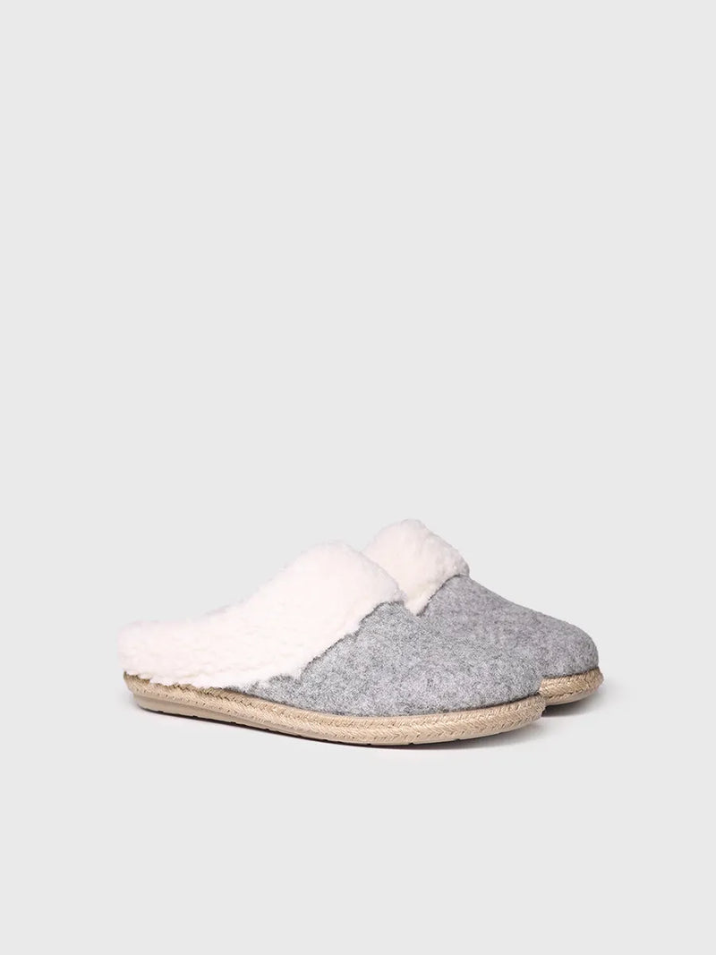zapatillas de casa mujer - Slippers para mujer en fieltro y borrego | DELI-BF  - Toni Pons  